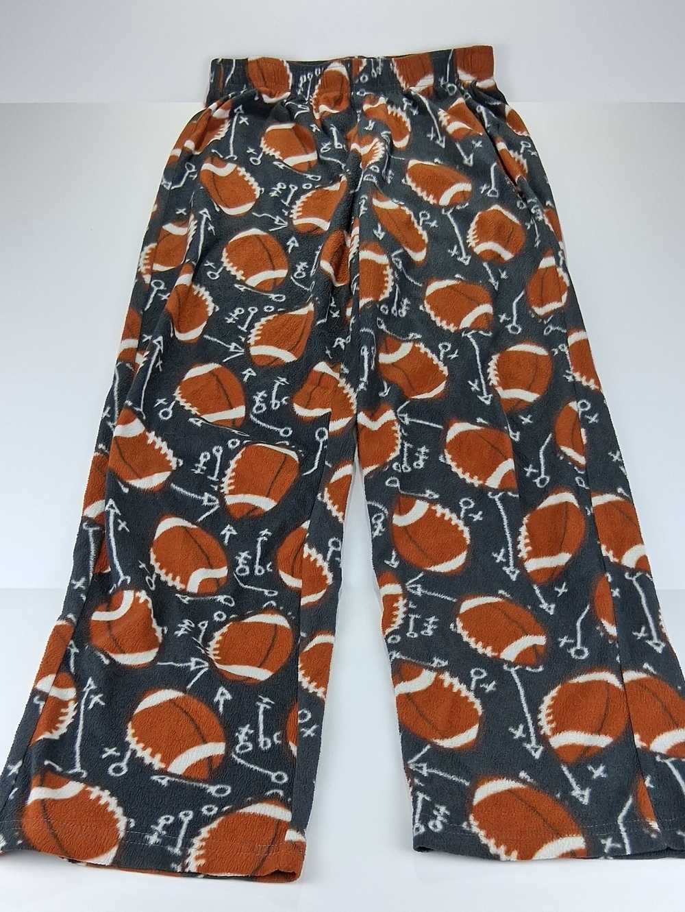 Boys urban pipeline Fleece Pajama Pants Size Large (14/16) Football Sports Theme